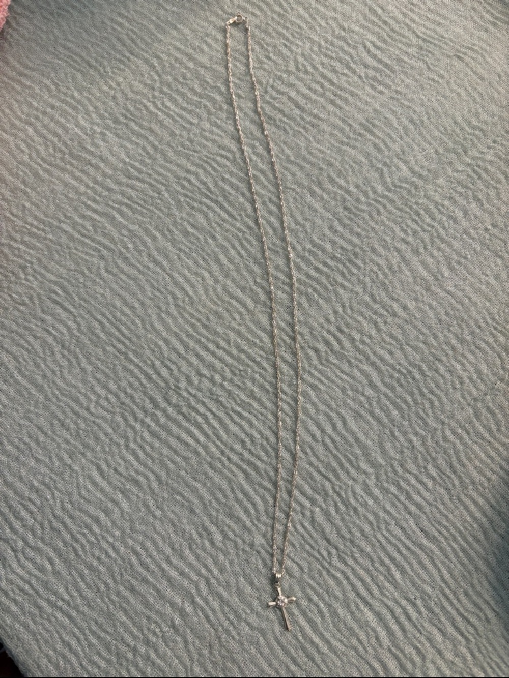 Delicate 925 Sterling Silver Cross Pendant Necklace - Women's Jewelry